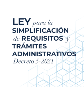 Ley para la simplificación de requisitos