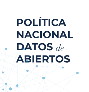 Política nacional datos abiertos