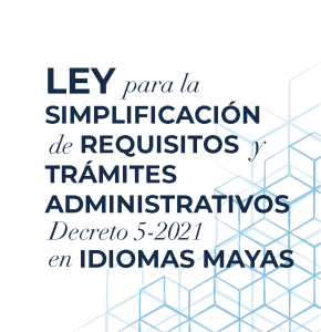 Ley para la simplificación de requisitos