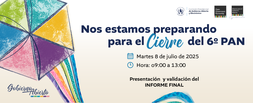 Cierre del 6to PAN