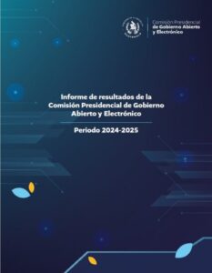Portada de informe de resultados de la GAE 2024-2025